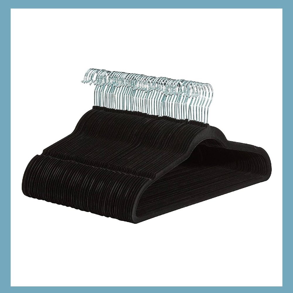 Black Velvet Hangers  Adults  x10 unit